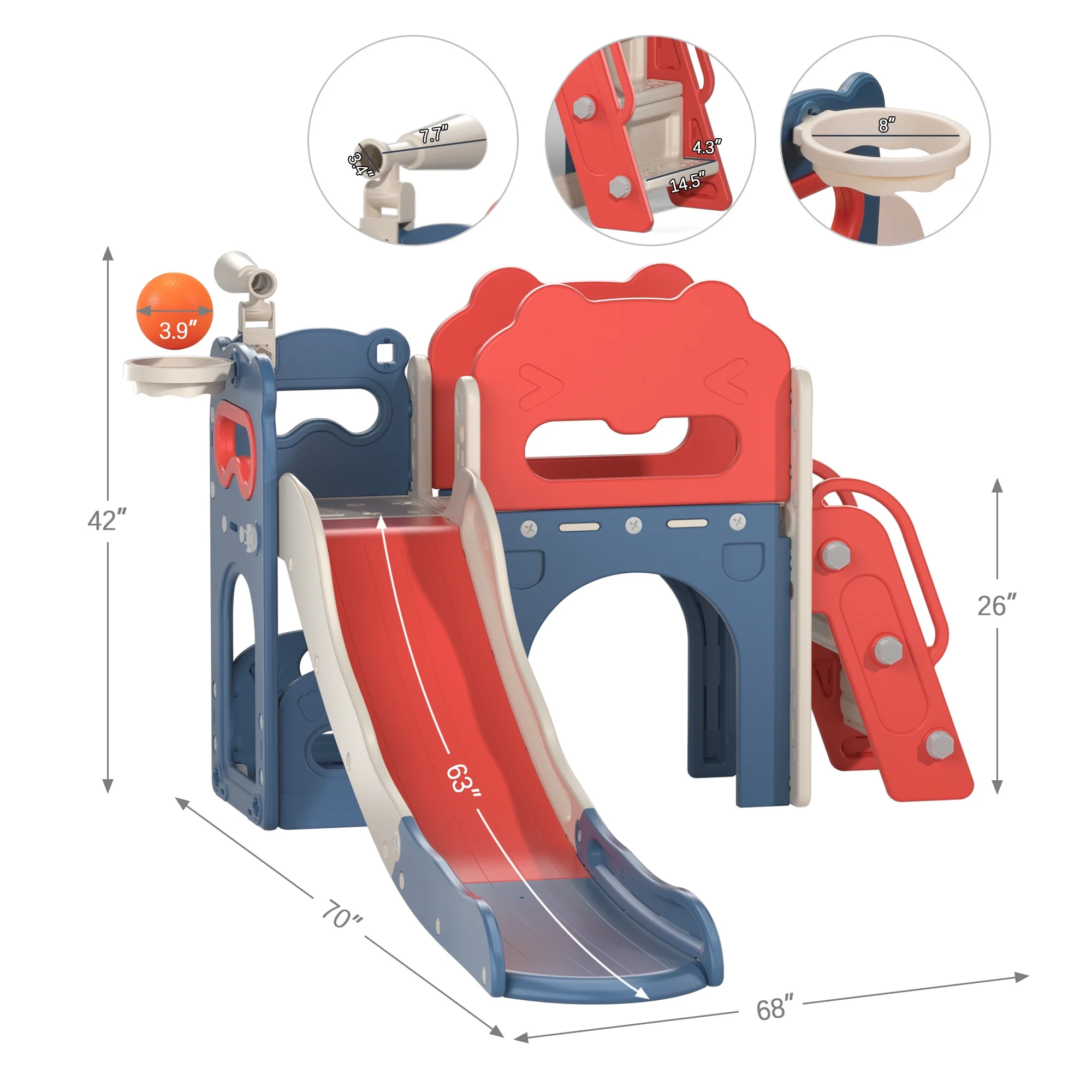 Versatile Kids Play Set - Not Available - 45.0 - Unleash the fun with 8 activities in 1!