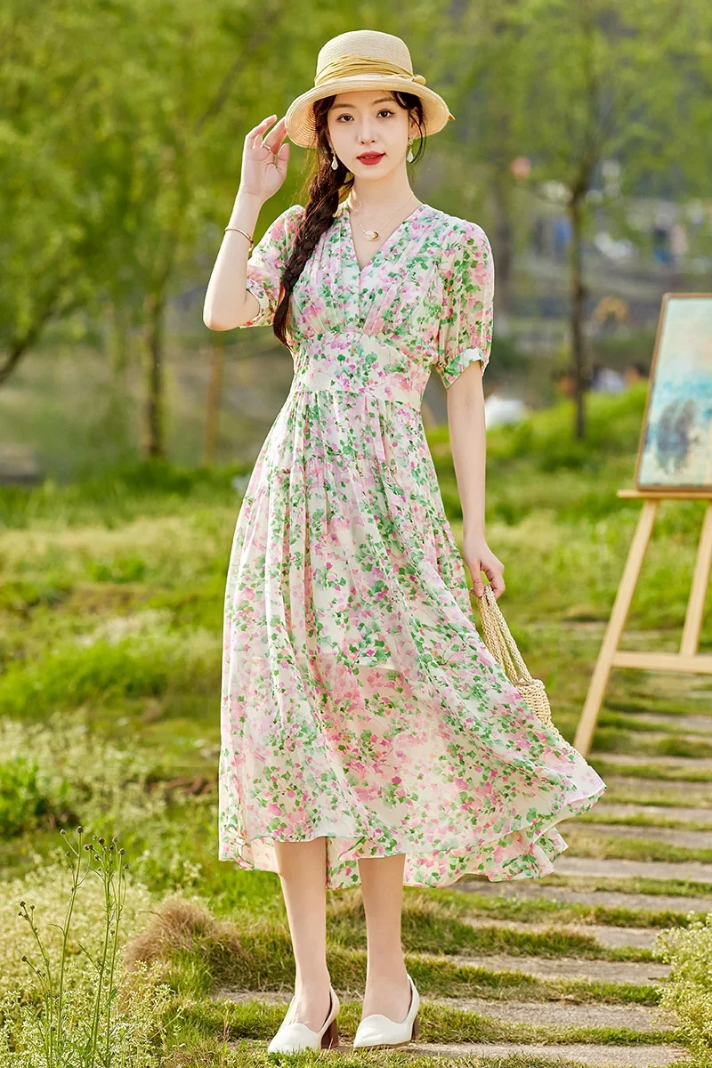 Ginkgo Biloba Flower Dress (Wearable) Ginkgo Leaf 2Xl Gentle Wind Fairy Classical Leisure