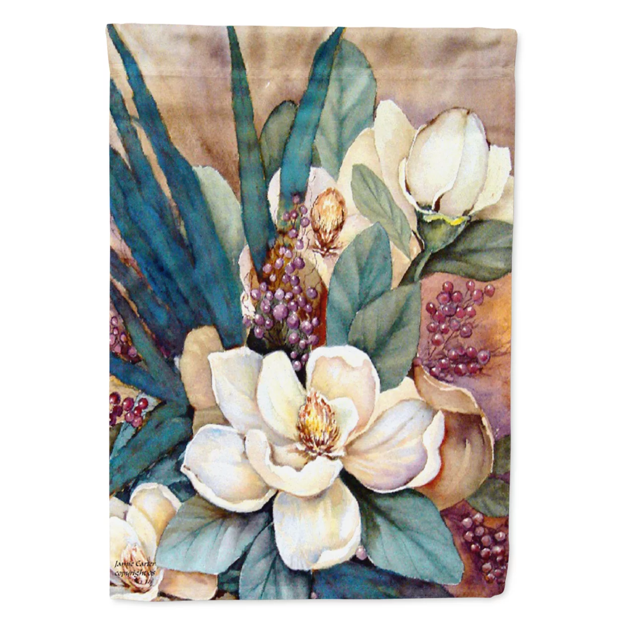 Carolines Treasures PJC1046GF Southern Magnolias Flag Garden Size  Small multicolor