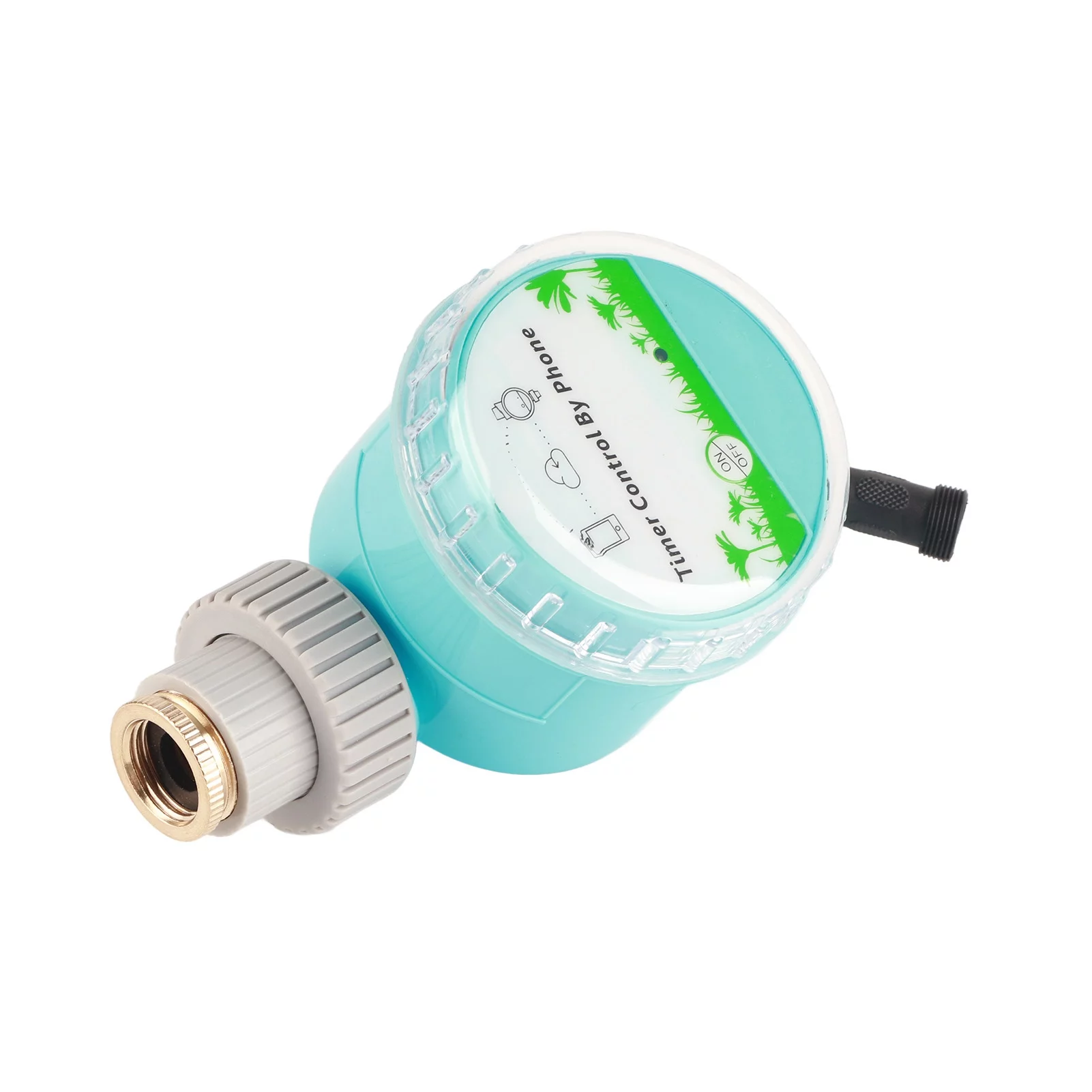 Fyearfly Irrigation Controller, USB 2 in 1 Remote Control Irrigation Timer Wifi Bluetooth Water Timer Smart Watering Controller