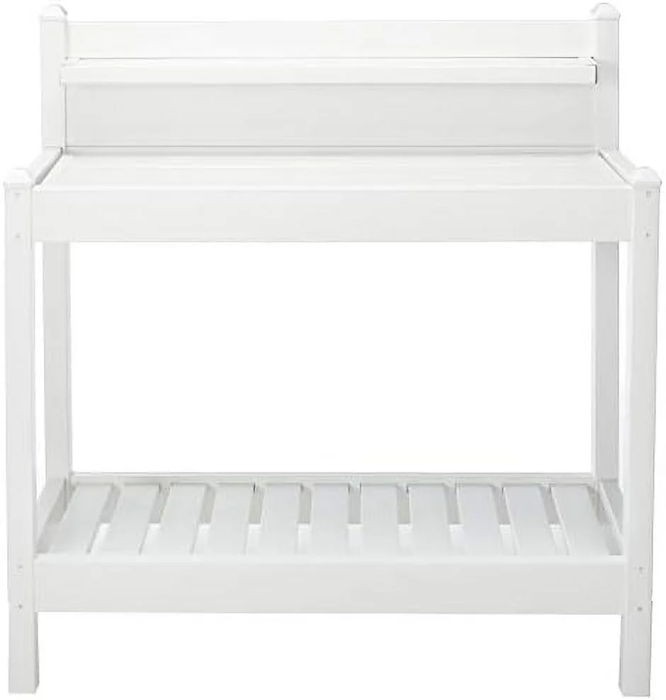 AYFDEGT 11203 Greenfield Potting Bench  White