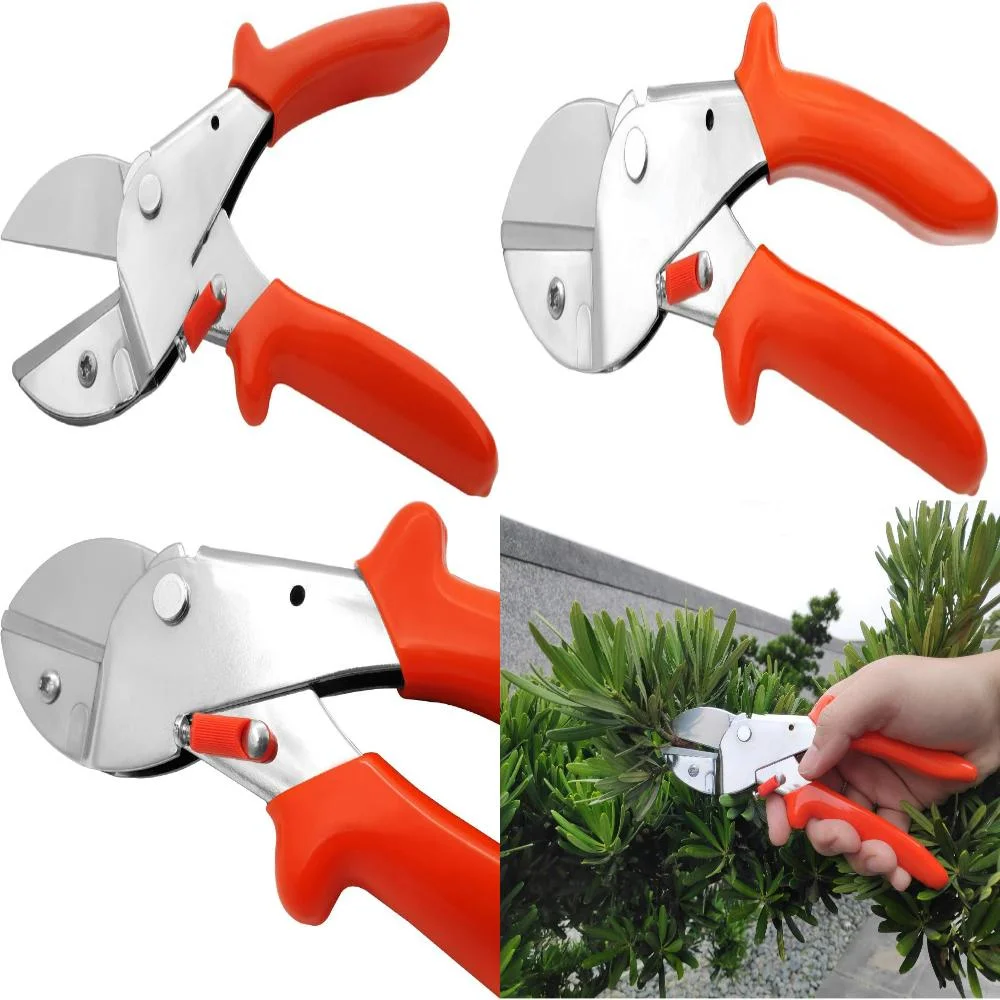 7” Pruning Shears with SK-5 Blades  Bypass Anvil Pruner  Hand Pruner  Clippers for Gardening Tools  Hi-Leverage Type (Ø ≦ 17MM)