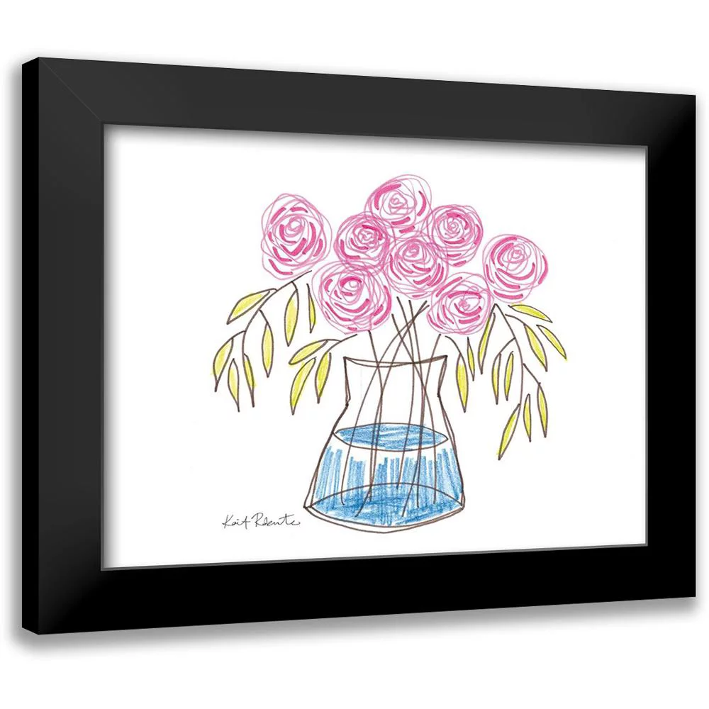 Roberts, Kait 14x11 Black Modern Framed Museum Art Print Titled - Sprucing Up the Apartment