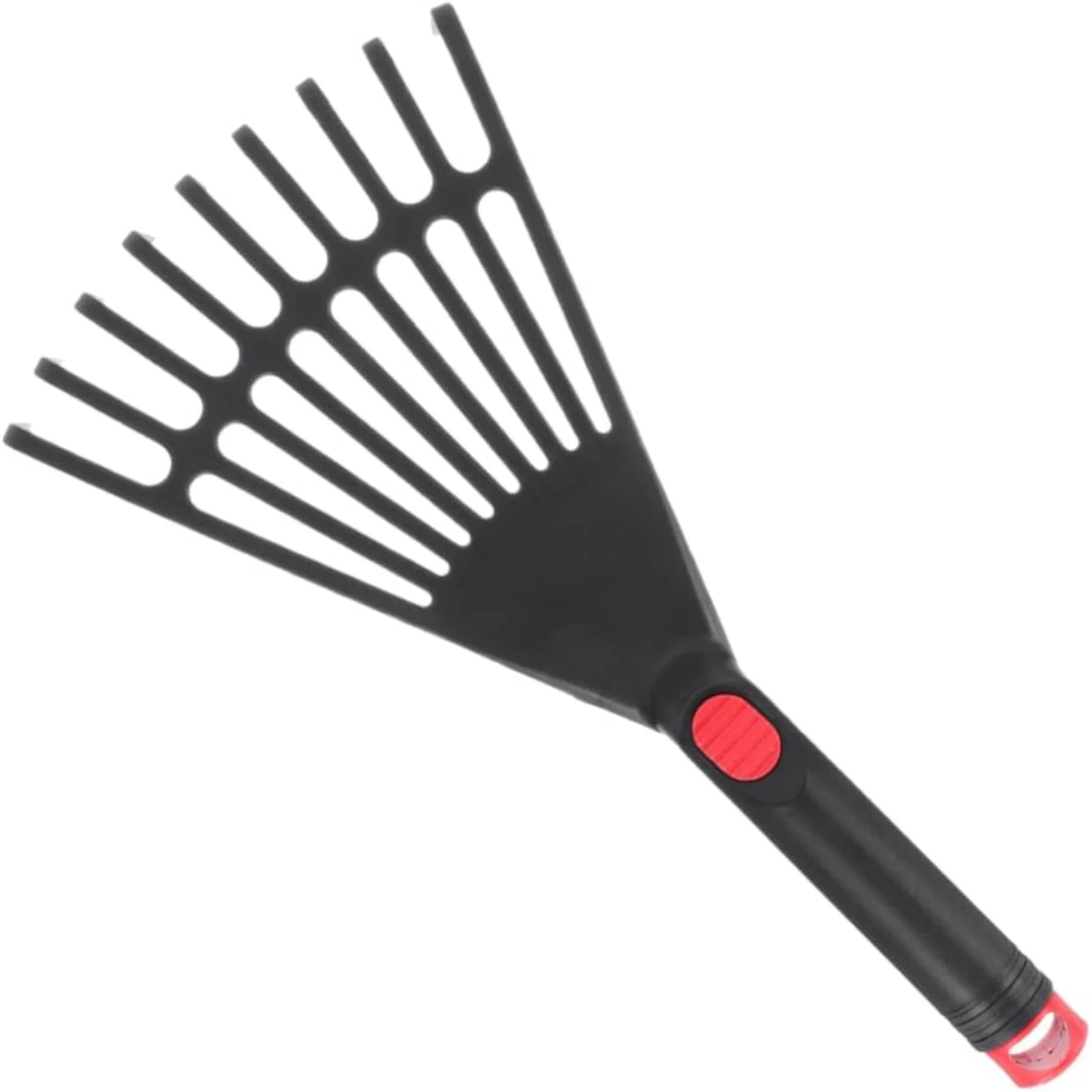 Effortless Essential Hand Leaf Rake: Small Plastic Gardening Tool with Hang Hole - Convenient Aid for Easy Soil Loosening and Planting - Must-Have Essential for Smooth Gardening Experienc