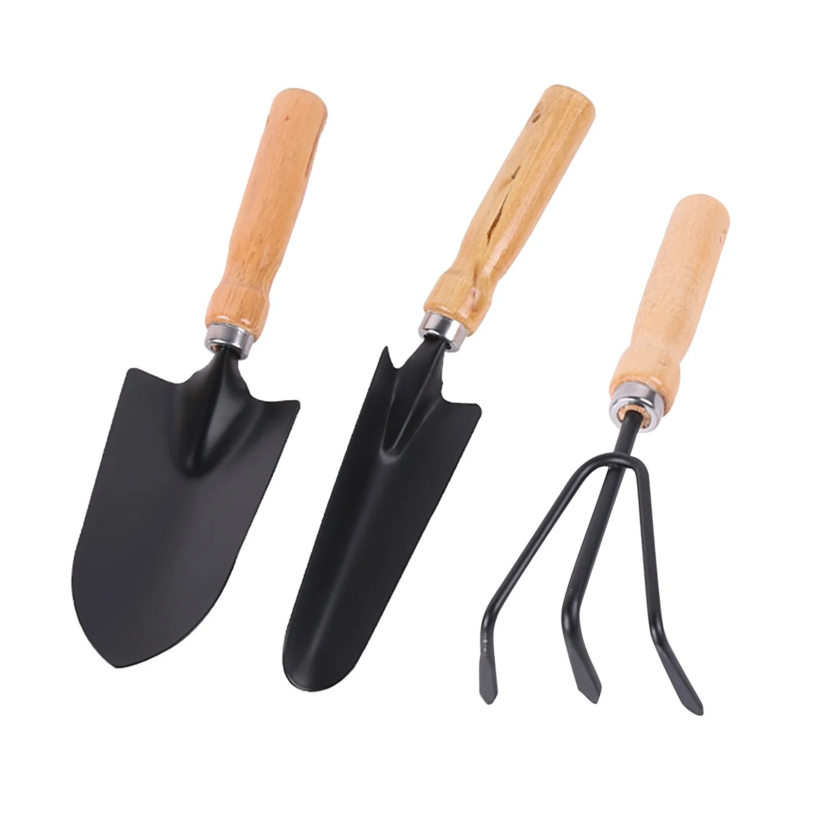 YHAIOGS Small Gardening Tools Set with Hand Transplanter Cultivator for Pruning Digging and Weeding