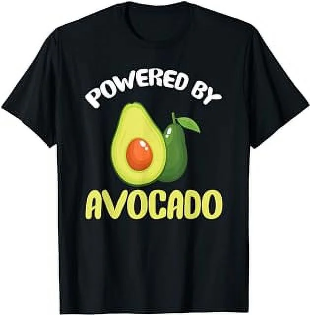 Avocados Vegan Food - Powered By Avocado T-Shirt