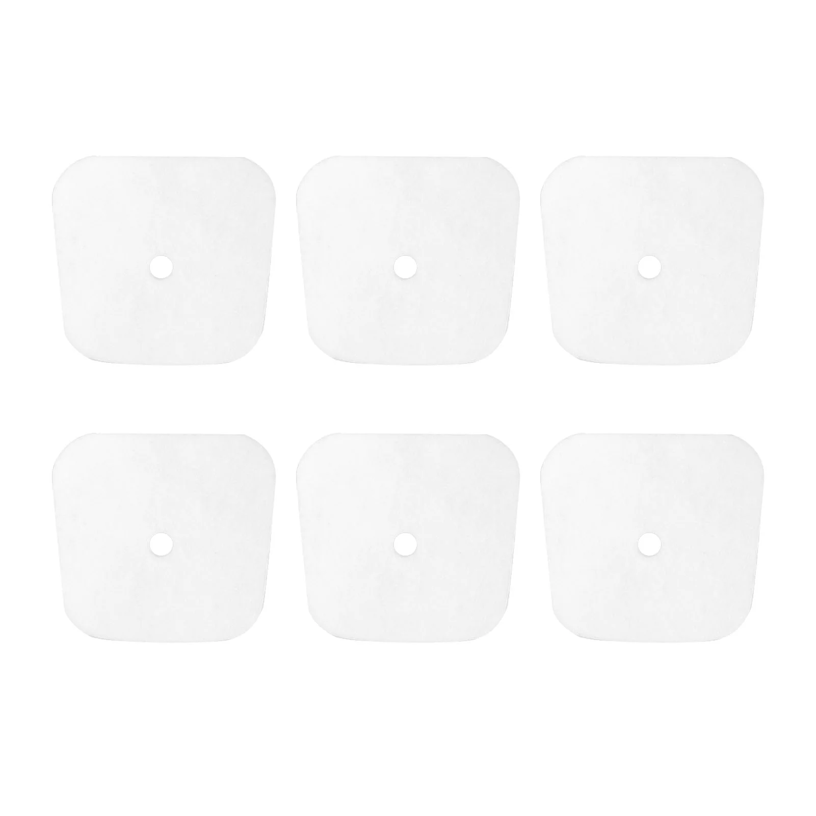 Tiller Air Filter 6PCS Air Filter Cotton Replacement Fit for Mantis 7222 7222E 7222M 7225 7230 7234 7240 7920 7924