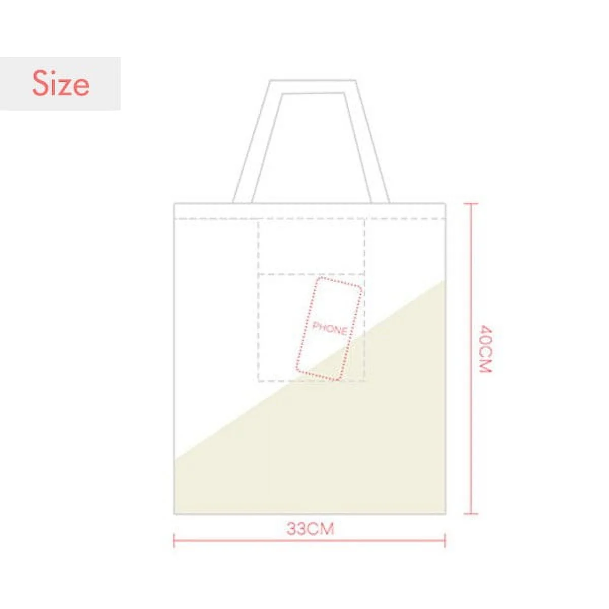 America National Flag Red Pattern Expression Sack Canvas Tote Shoulder Bag