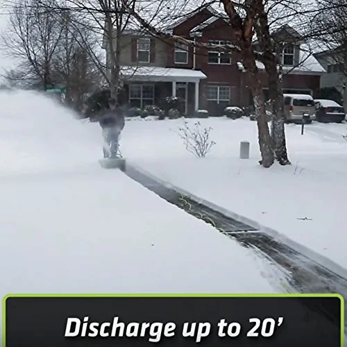 Refurbished Greenworks 20 in. 13 Amp Electric Snow Blower-SN20130