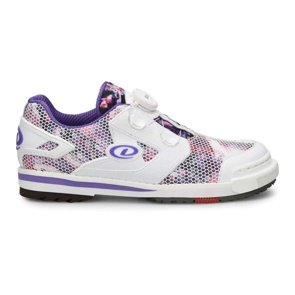 Dexter Women's SST 8 Power Frame Bowling Shoes - White/Purple 9