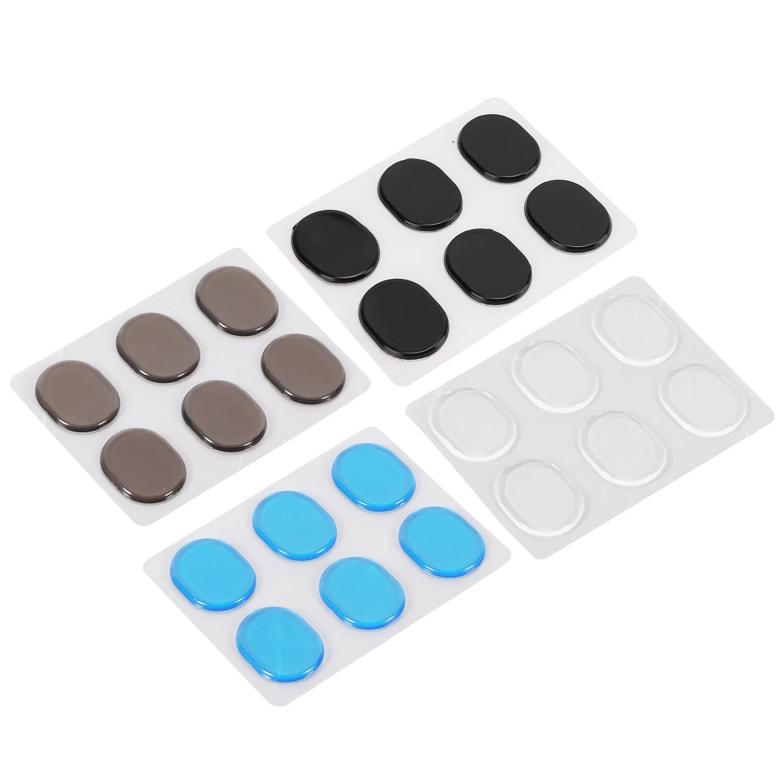 4 Sets Drum Dampener Silicone Damping Control Pad Silencer Instrument ECA