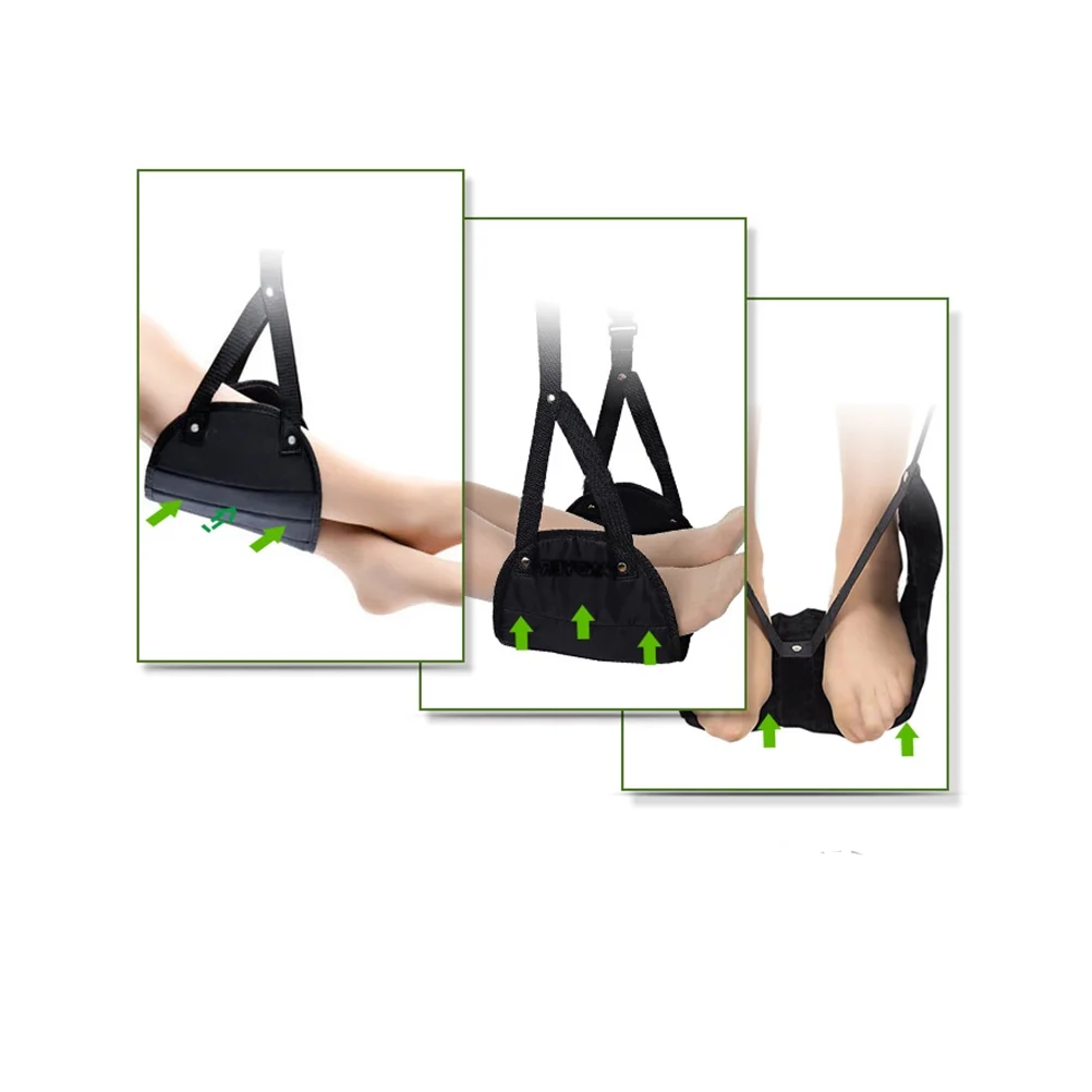 Foot Rest for Airplane Hammock Footrest Desk High Speed Rail Travel