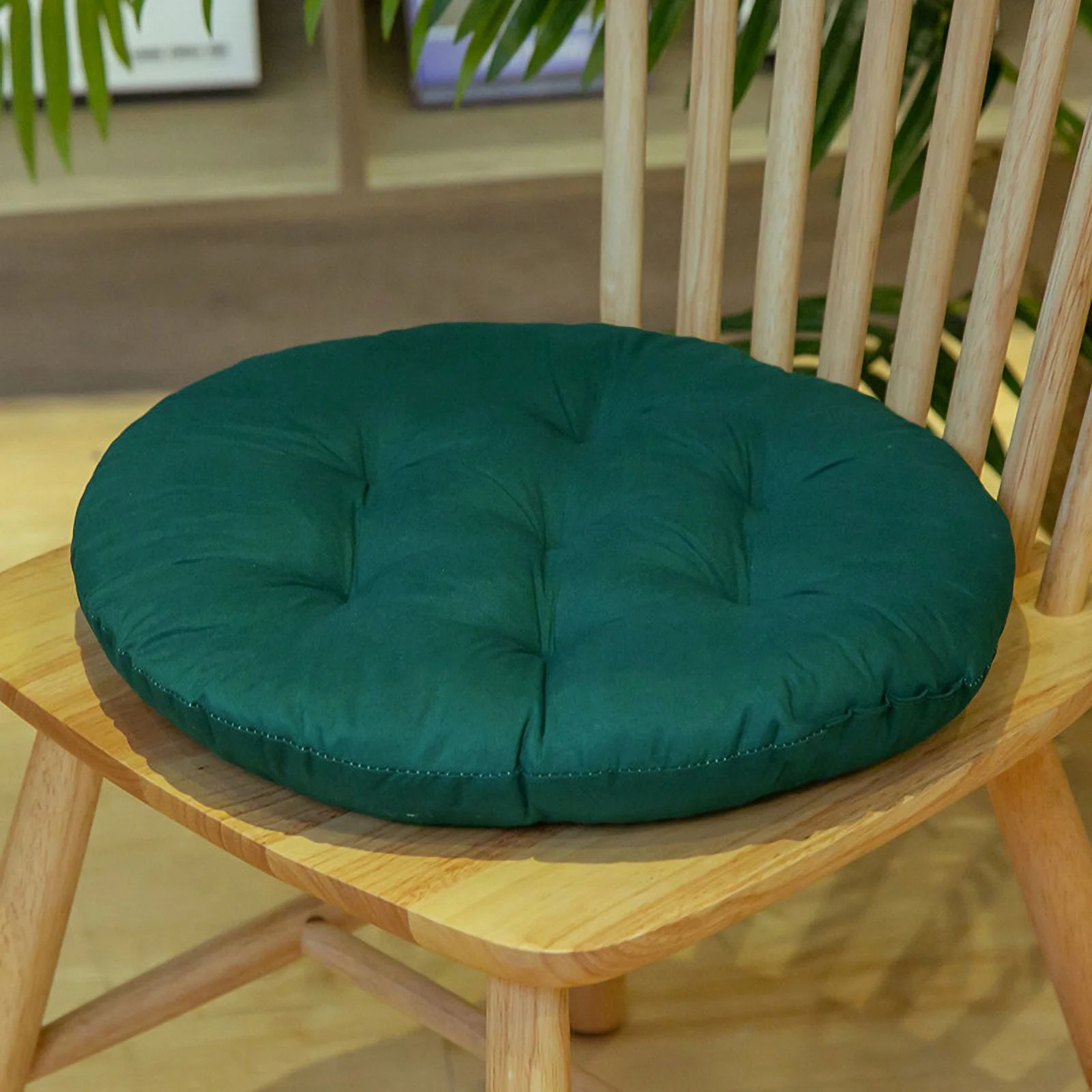 Namzi Seat Cushion Garden Patio Home Kitchen Office Thicken Comfy Seat Cushion, Dark Green 16