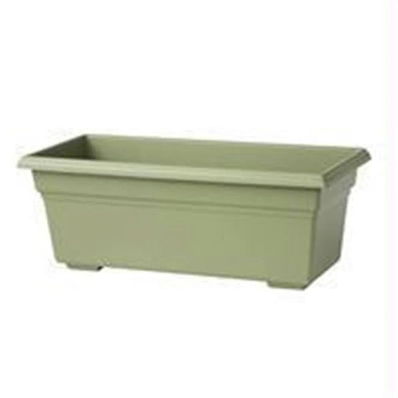 Novelty Mfg Co P-Countryside Flowerbox Planter - Sage 24x8x6.5 Inch