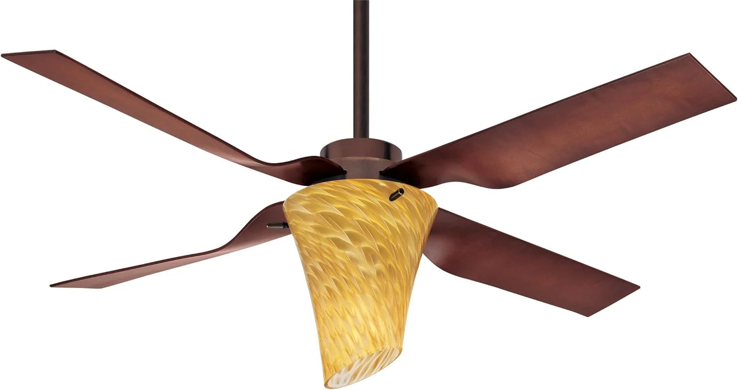 Hunter 21188 52-Inch Zoe Ceiling Fan, Bronze Patina