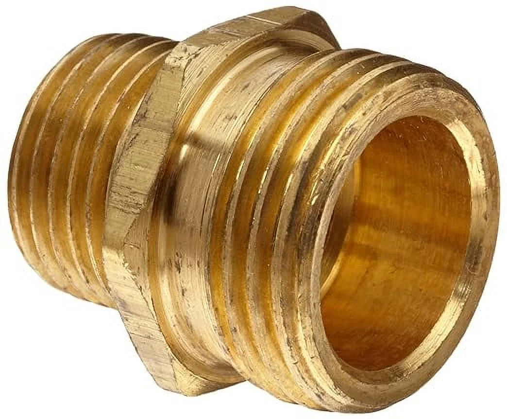 Anderson Metals-07478-1206 Brass Garden Hose Fitting, Connector, 3/4
