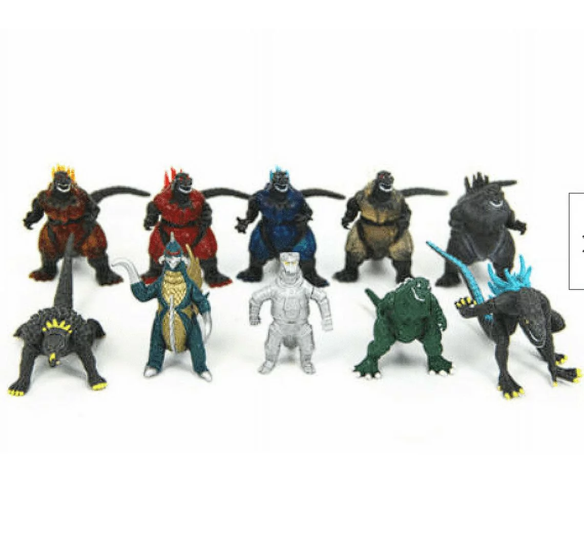 Godzilla King of the Monster Shin Mechagodzilla 10pcs Toy Figures Set Party Gift