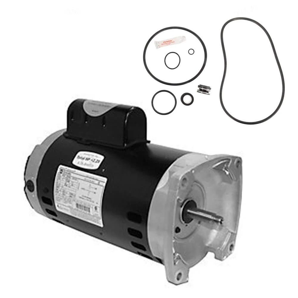 Replacement Motor Kit For Sta-Rite Max-E-Pro 2HP P6RA6G-207L Smith USQ1202 With GO-KIT-79