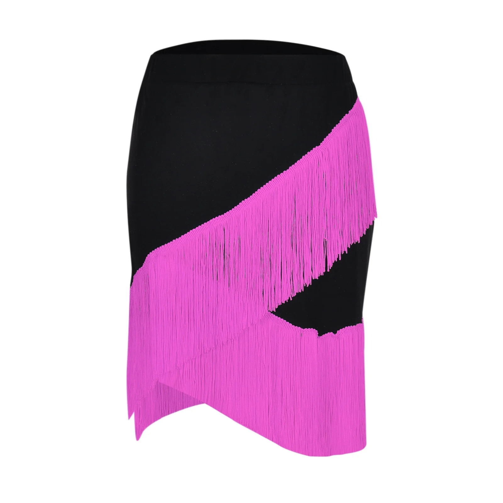 Winter Skater Skirt Latin Dance Dress Adult Fringe Skirt Skirt Women Adult Hip Skirt Cha Cha Training Dress Skirt Hangers