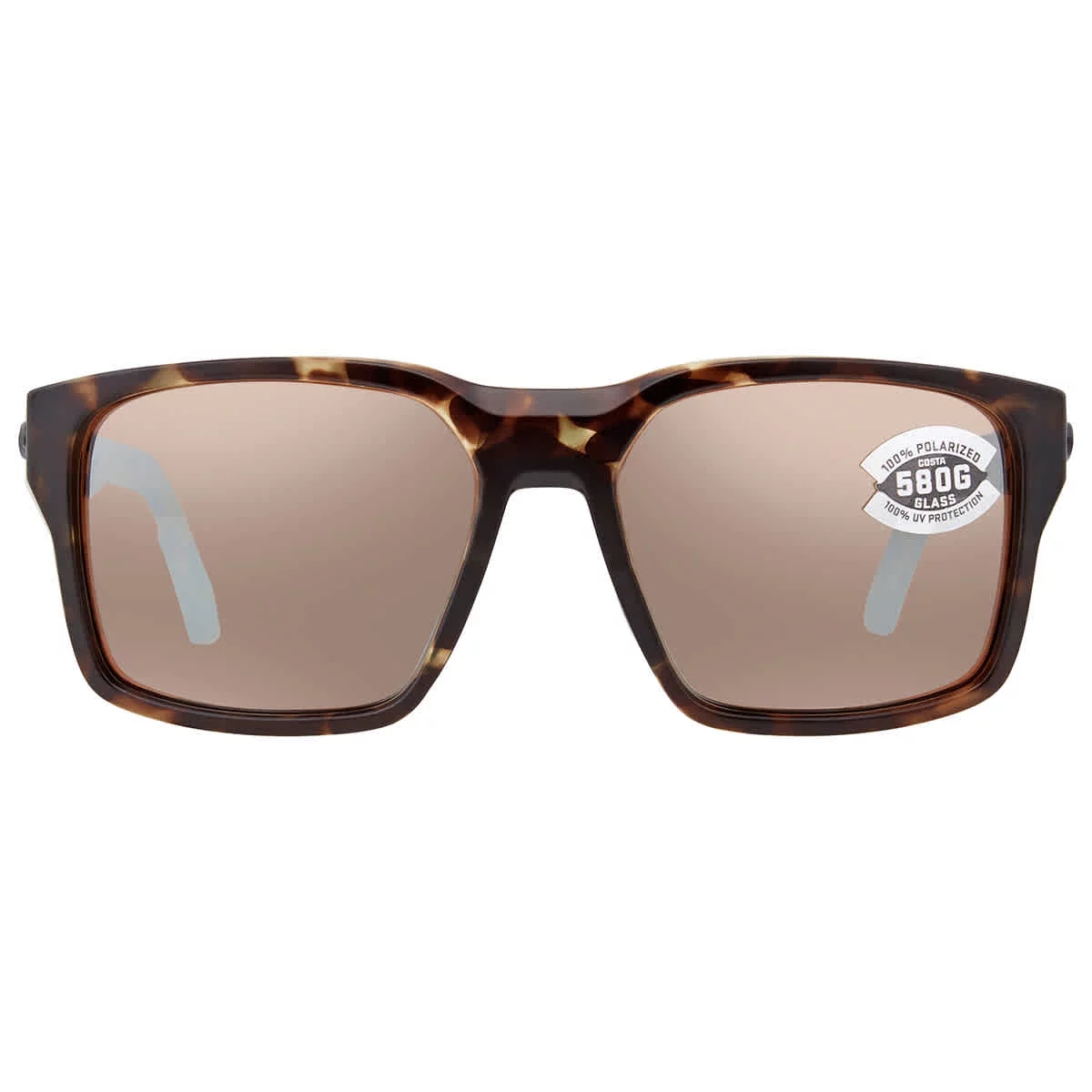 Costa Del Mar Tailwalker Copper Silver Mirror Square Men's Sunglasses TWK 254 OSCGLP