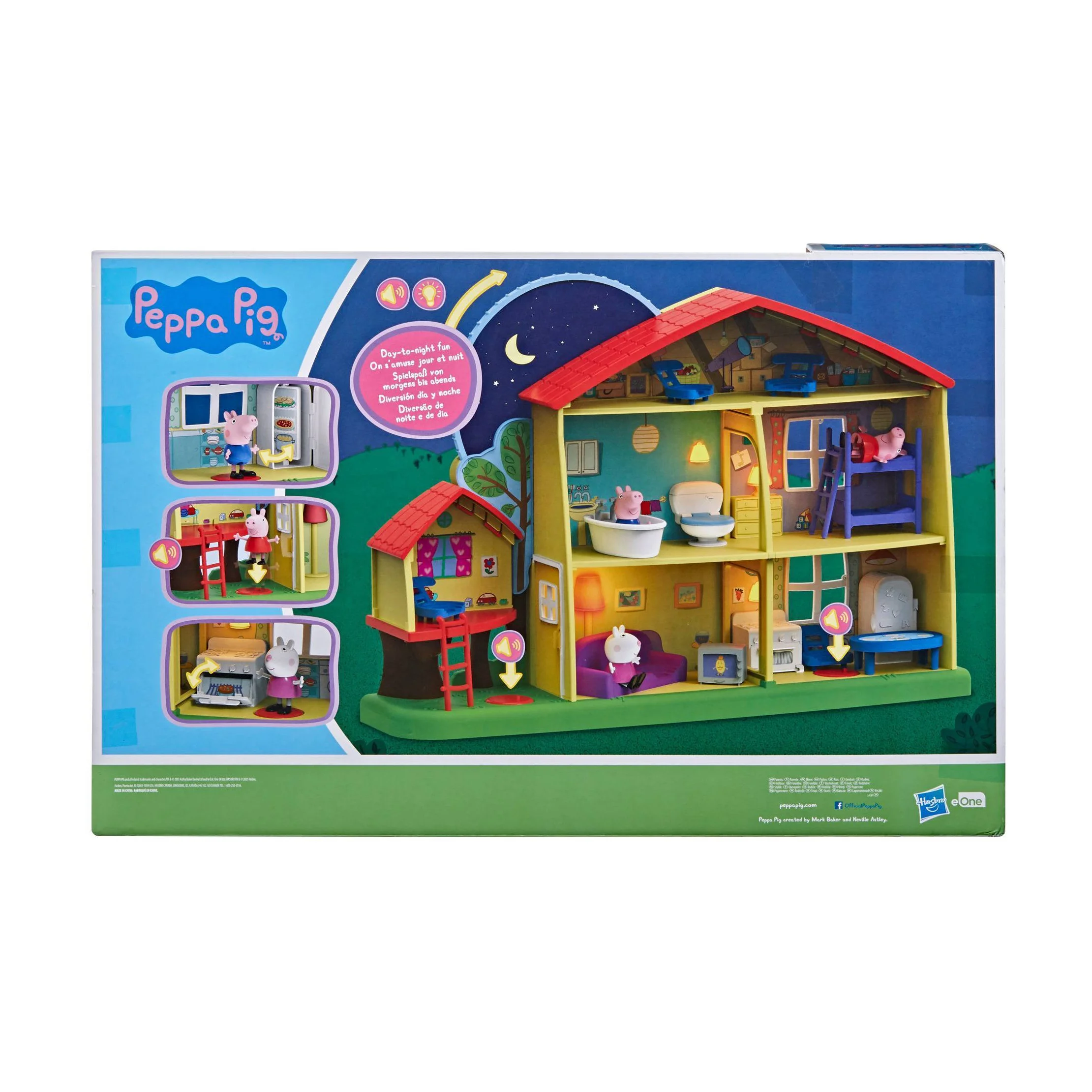 Peppa Pig Peppa's Playtime to Bedtime House Playset