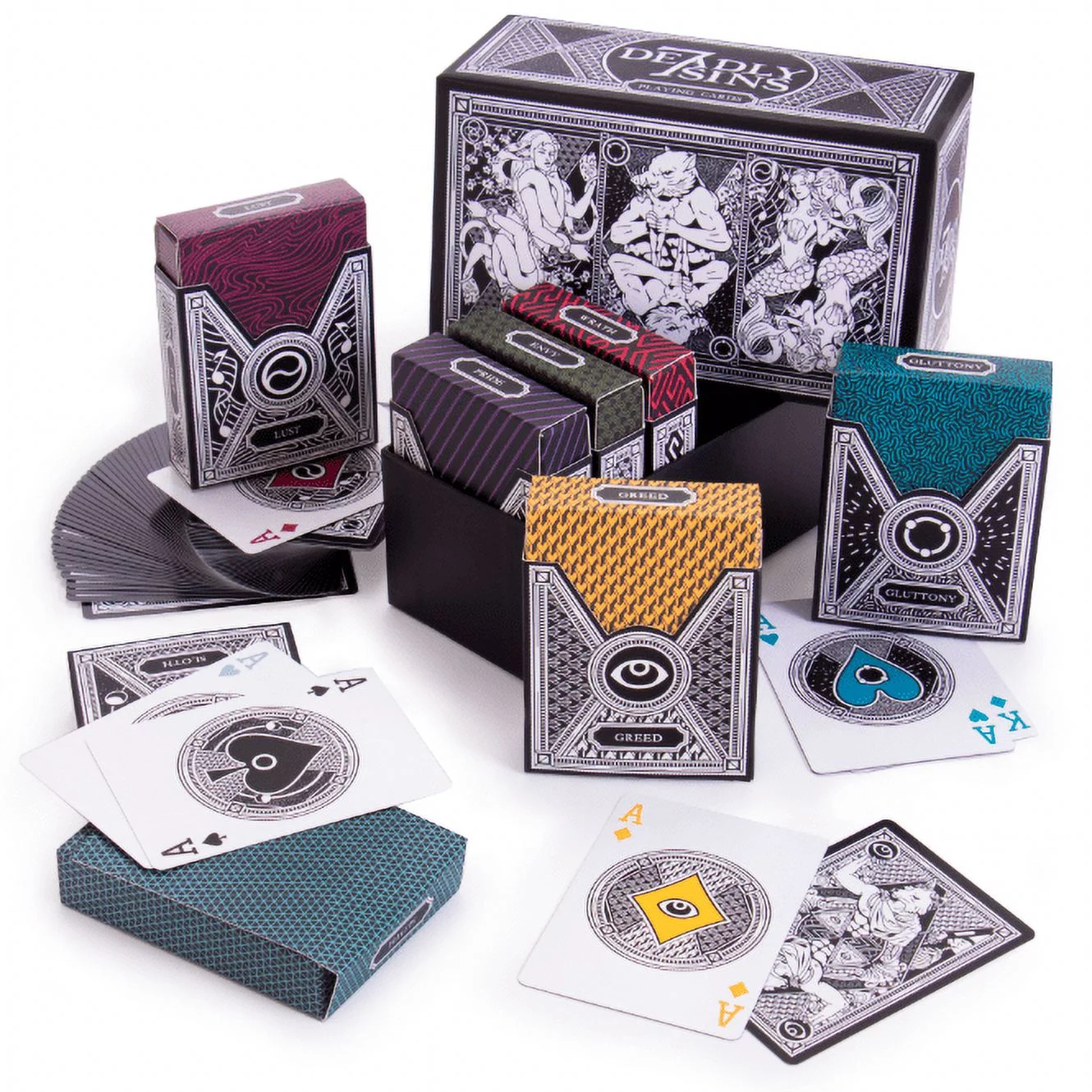 7 Deadly Sins Playing Card Box Set