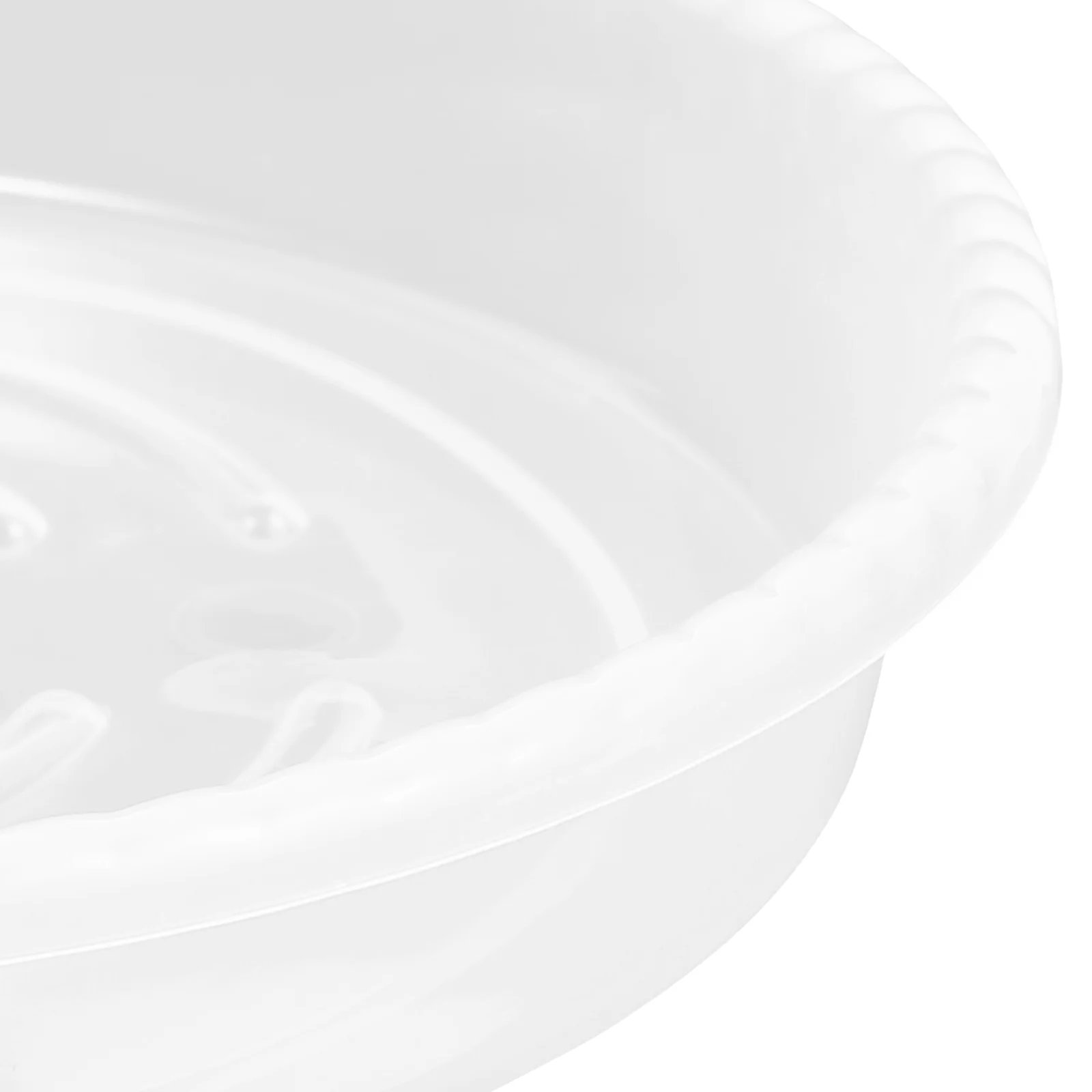 30 Pcs Flower Pot Holder Plant Tray Round Planter Water Flowerpot Bottom Trays Plastic Bases Drip Large