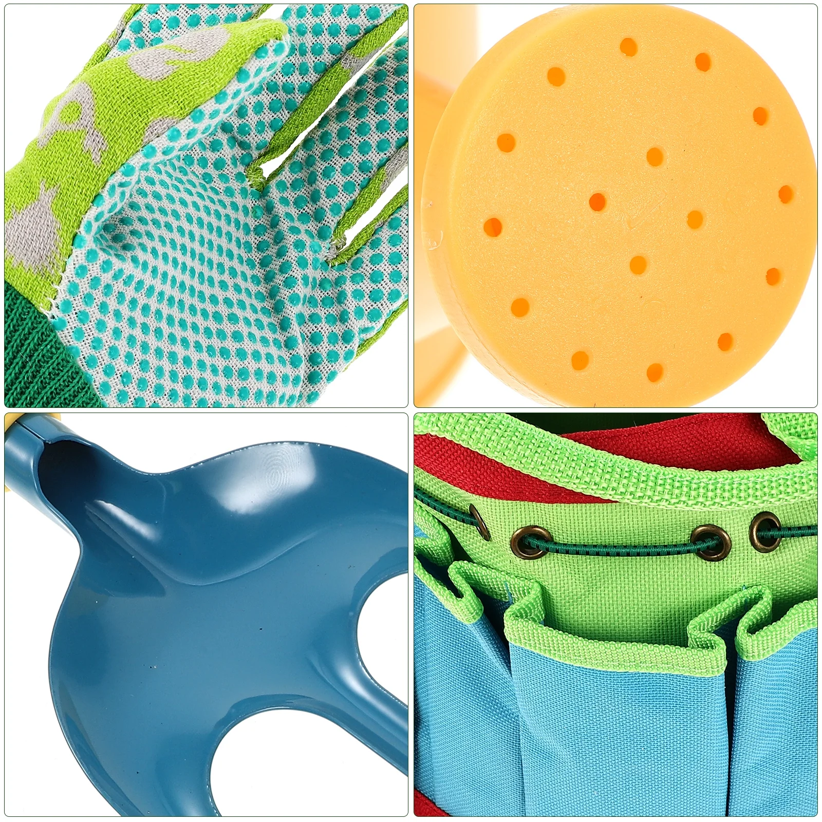 Children's Outdoor Potted Flower Planting Beginner Gardening Tool Set 8pcs Kid Tools Iron Children’s Toys for Kids Mini