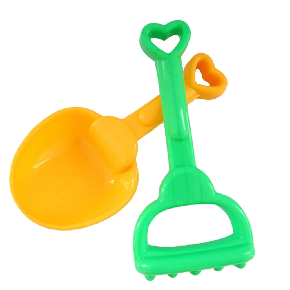 NEWCE   7Pcs Sand Sandbeach  Beach Toys Castle Bucket Spade Shovel Rake Water Tools