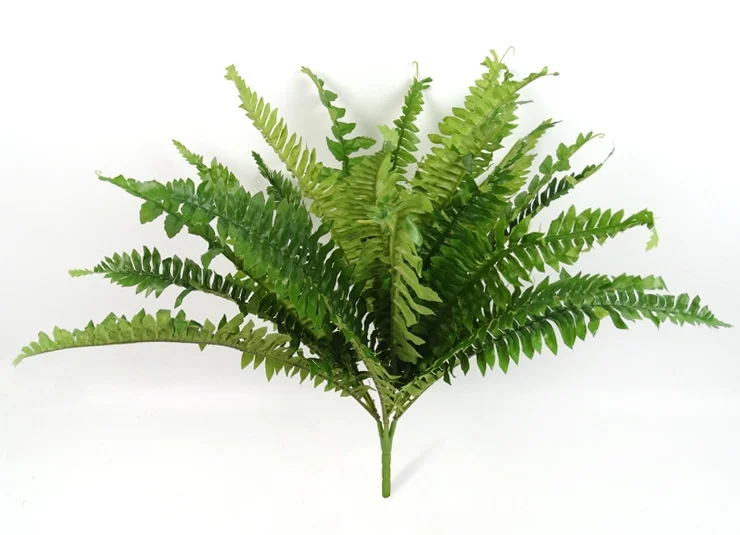 Meirui Simulation Persian grass plant wall flower arrangement with leaf silk cloth Persian grass leaf leaf leaf leaf leaves leaves