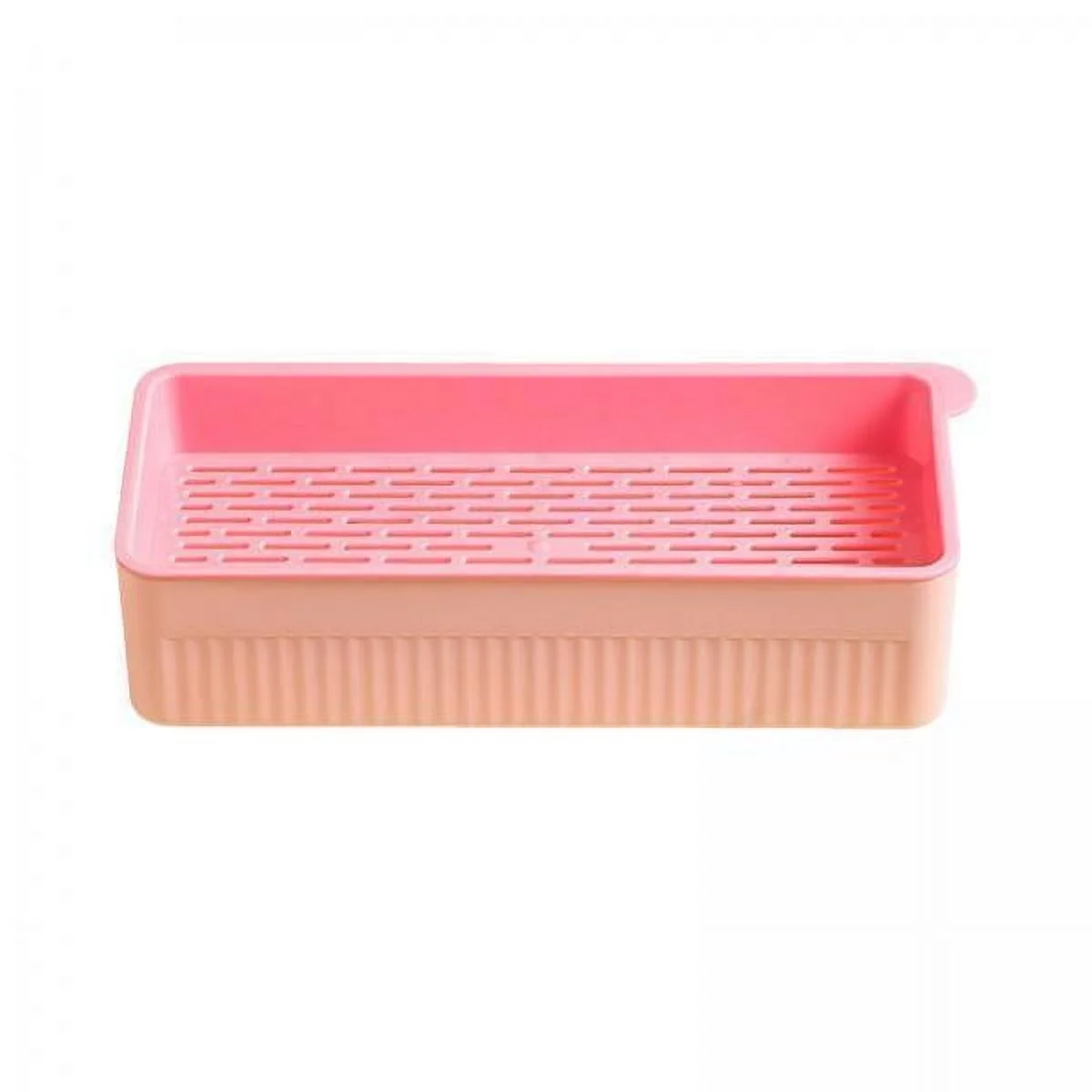 perfeclan 2X Nursery Tray Soil Seeds Germination Trays for Seedling Planting Pink