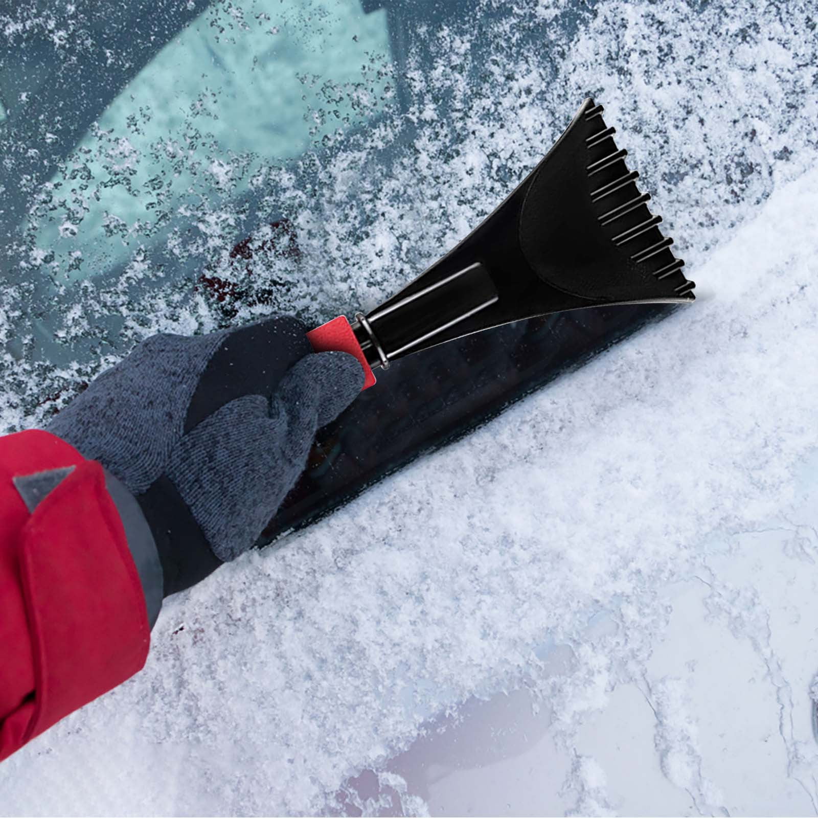 FHKOEGHS Ice Scraper Snow Shovel Car Window Windshield Ice Snow Flake Remover Manual Removal Of Ice From Cars