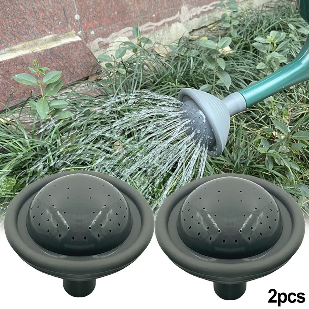2x Universal Garden Watering Can Head Plastic Water Hose Sprayer Sprinkler