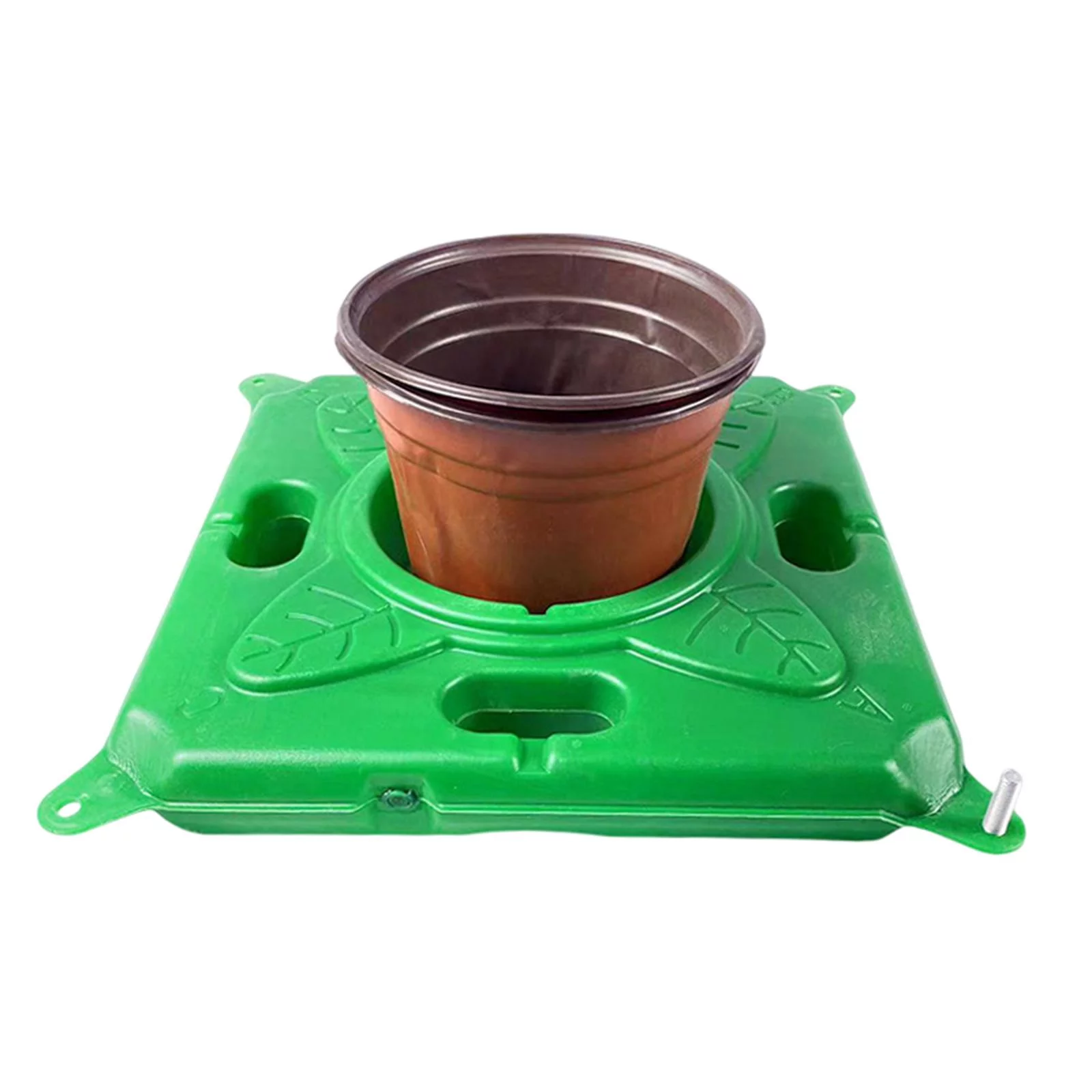 Aquaponics Floating Pond Planter Basket Set,Pond Floating Island Floating Aquatic Pots Square Garden Plants Floating Bed Pond Planting Baskets