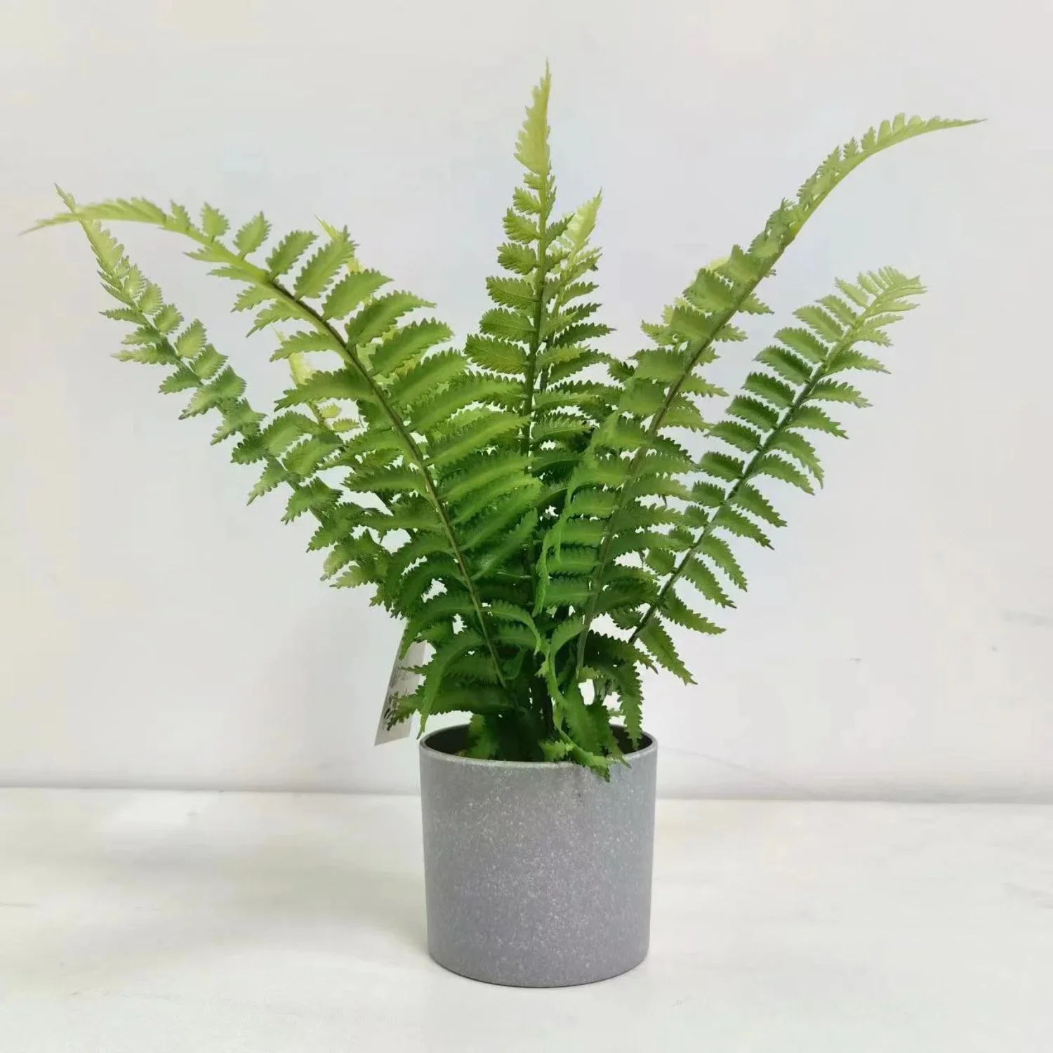 Tourpacific Fake Fern - Artificial Ferns for Outdoors Faux Ferns for Outdoor Planter Large Outdoor Patio Decor Boston Fern Artificial Plants Faux Greenery Outdoor Porch Decor