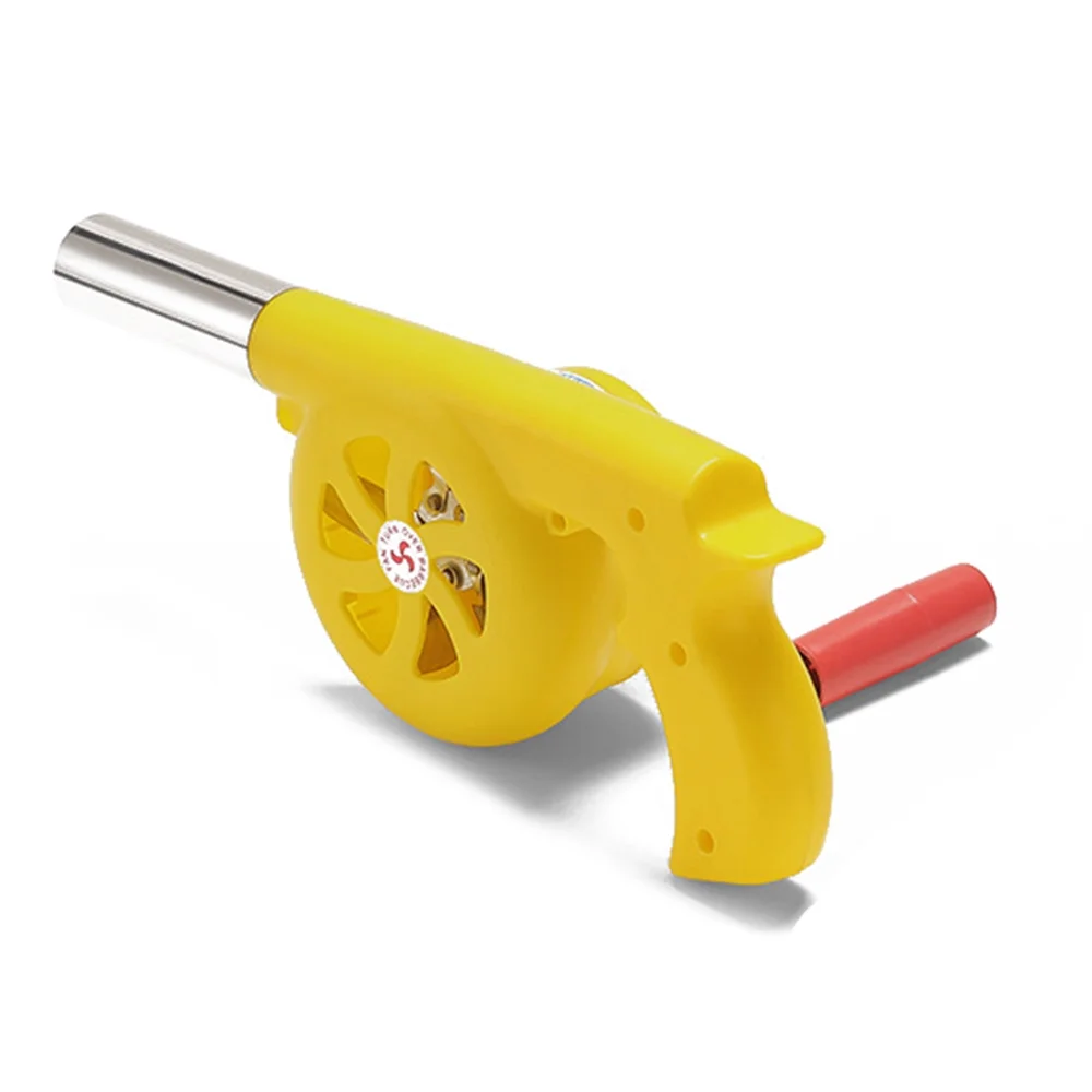 Suzicca  Cooking Hand Blower Portable Barbecue Blower Compact Szie Fire Blower Combustion Air Blower Camping Hiking Picnic Make-a-Fire Equipment