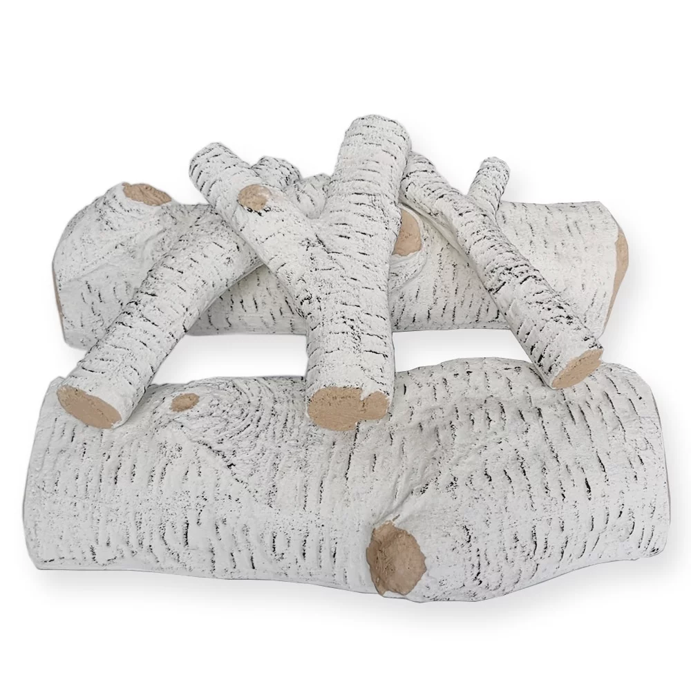 Proman Products Alpine Artificial Fire Logs, 5 pieces, Longest 16