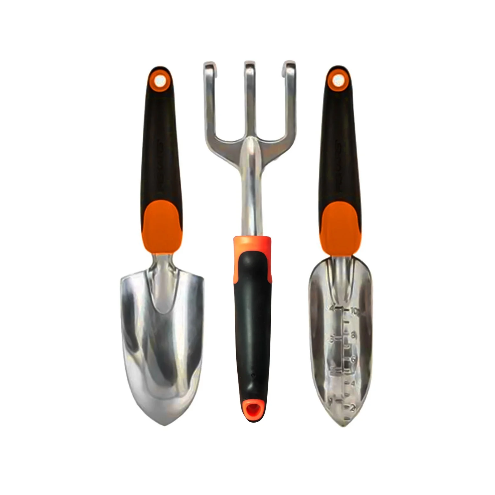 MVNSFEW Agricultural Tool Set Three Piece Aluminum Alloy Garden Tool Set Gardening Tool Set