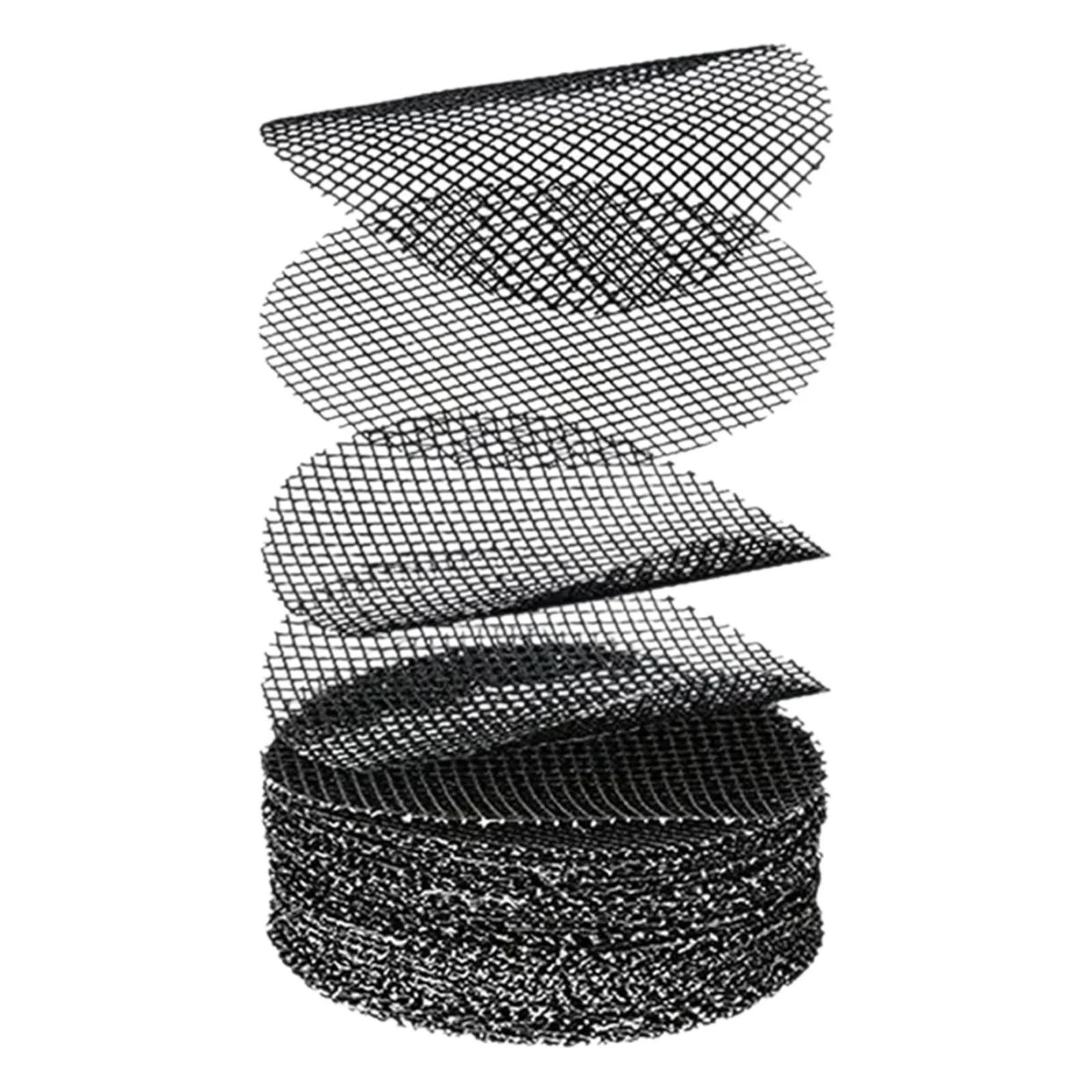 kesoto 50 Pieces Bonsai Pot Bottom Mesh Plant Pot Drainage Hole Screens,Polyester Gardening Gifts Flower Pot Hole Mesh Pad Diameter 10cm