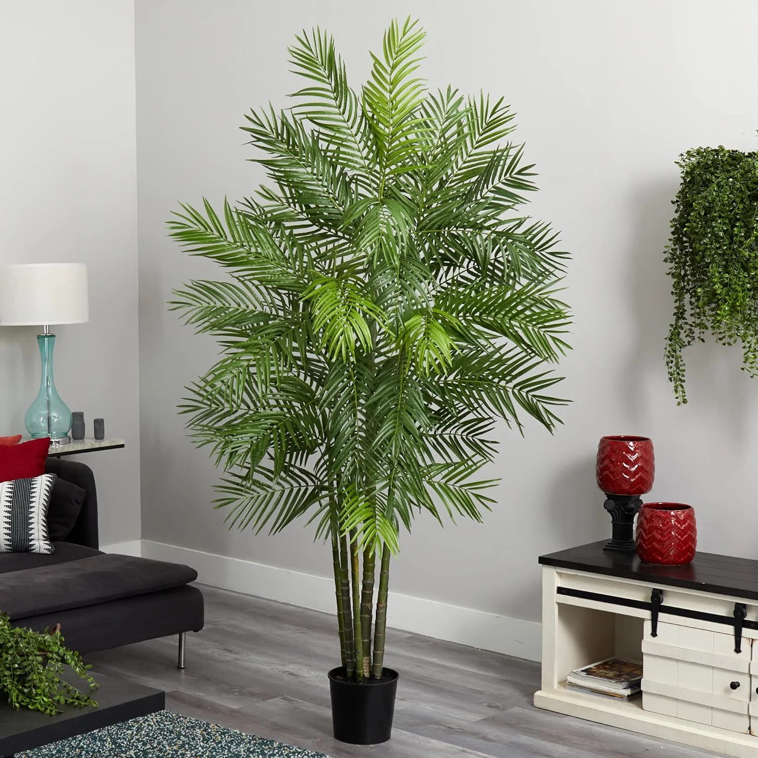 YANRUI 6ft. Areca Palm Silk Tree