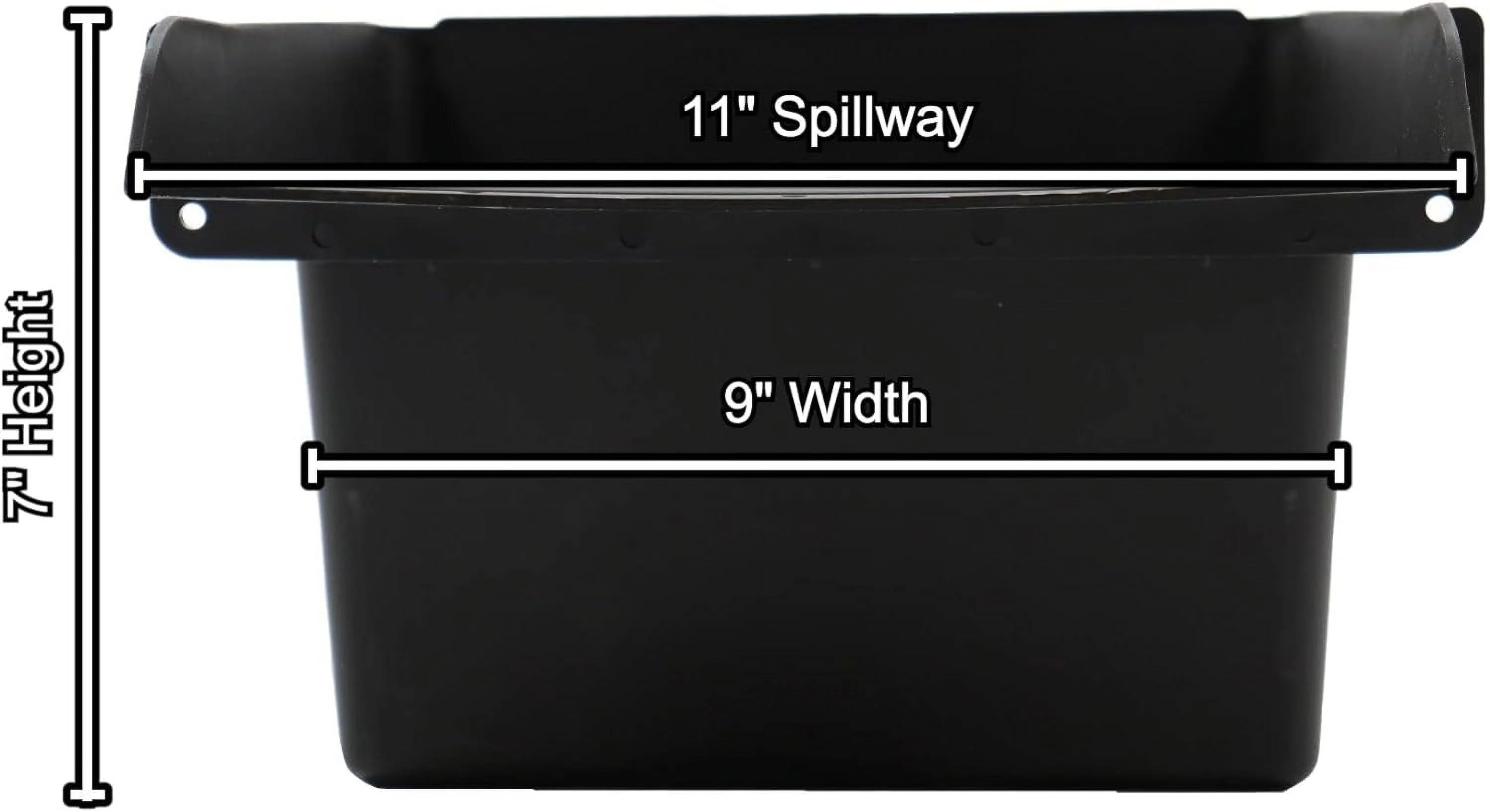 Biosteps II Pond Filter With Waterfall - For Ponds Up To 2,700 Gallons - With 6 Filter Pads (2 Blue, 2 Gray, 2 Green)