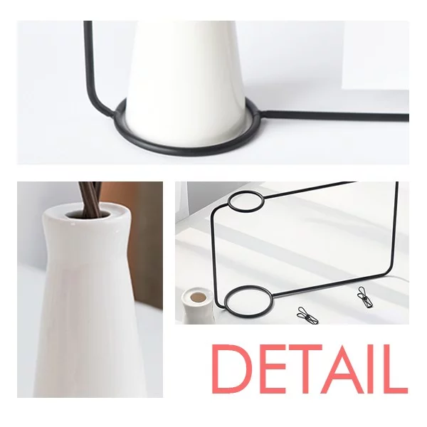 Gender Differentiation Identifying Women Equality Artificial Lavender Flower Vase Bottle Card