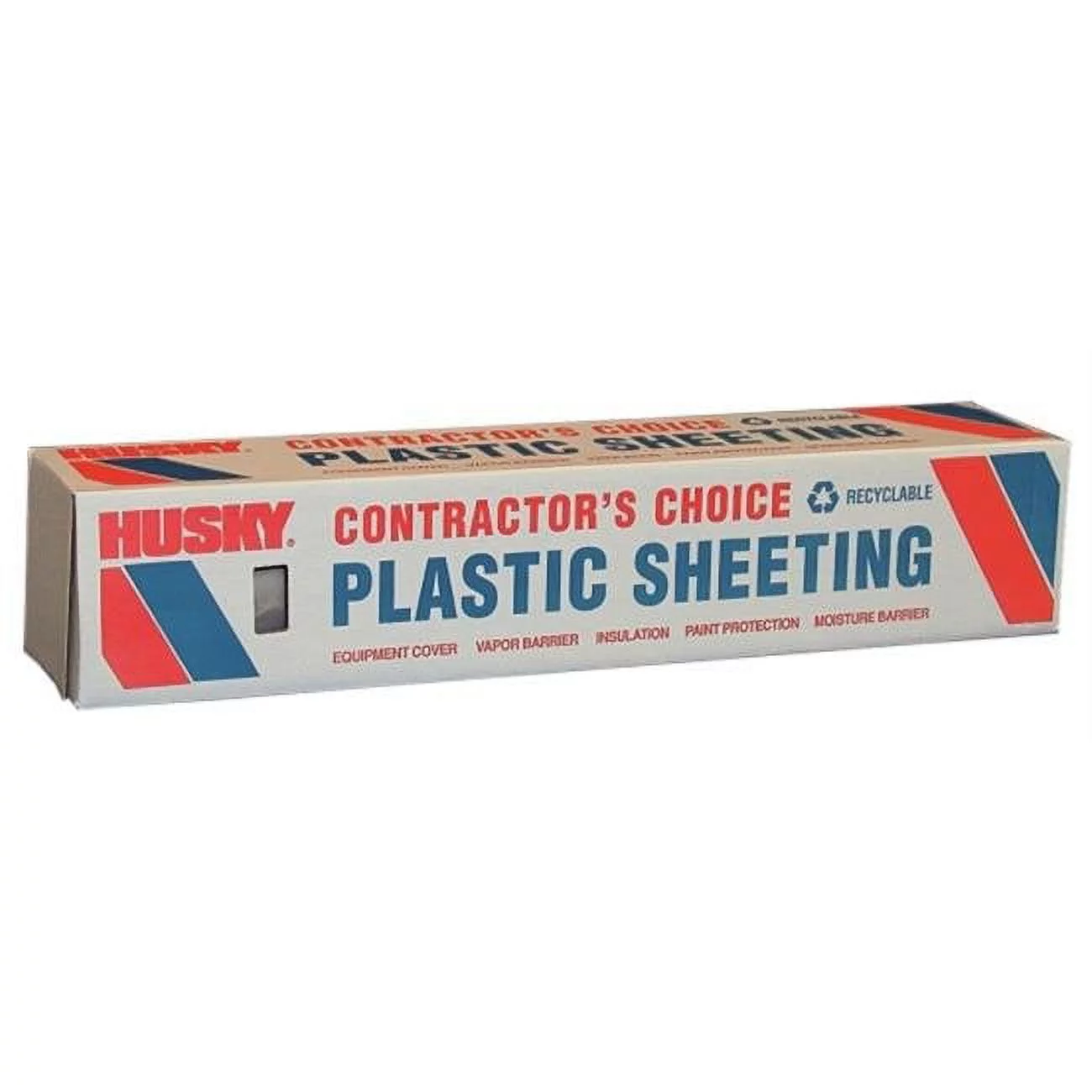 Poly-america 10ft. X 100ft. 6 ML Tyco Polyethylene Clear Plastic Sheeting  CFHK0610C