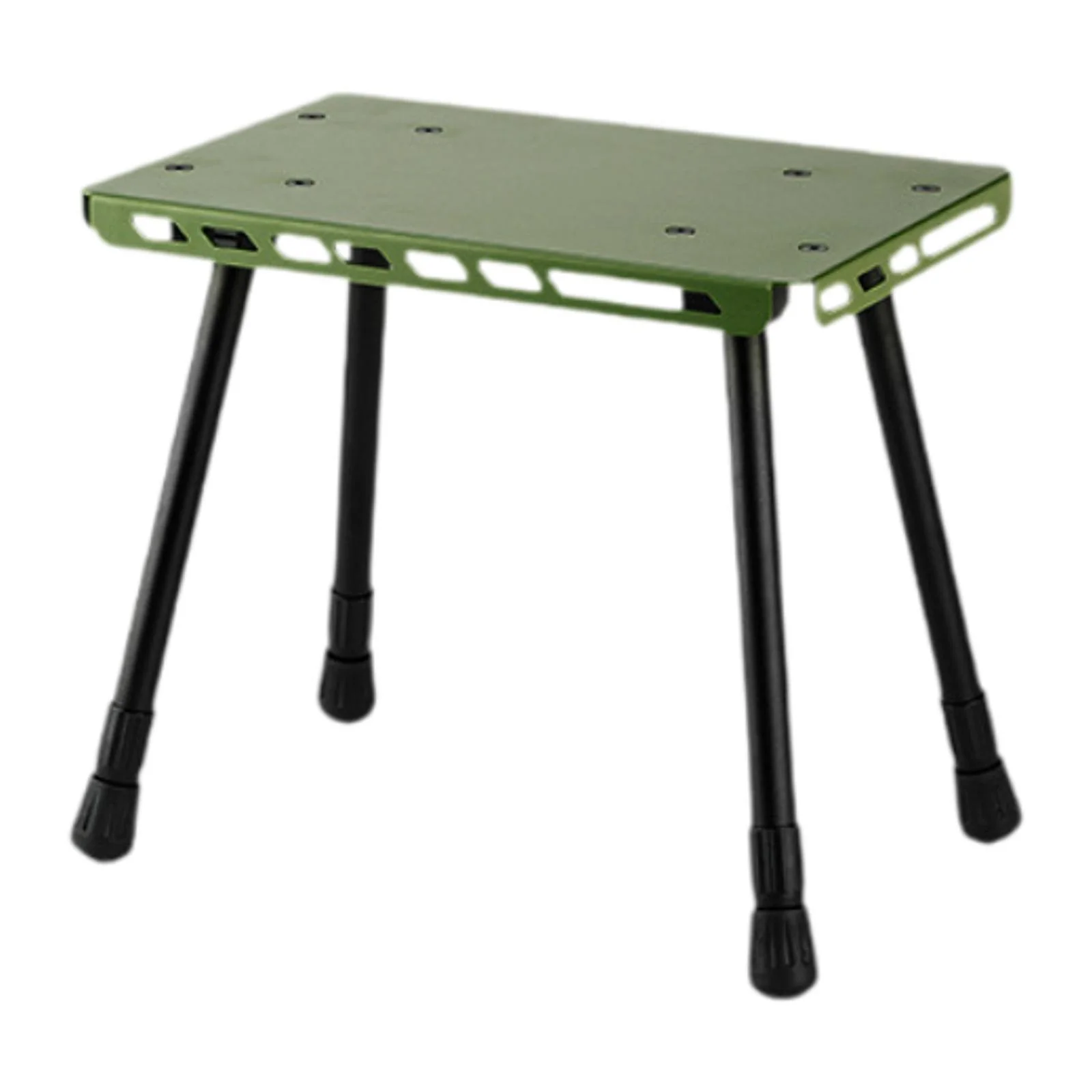 harayaa Camping Table Camp Stool Heavy Duty Portable Stool for Travel Concert Hiking Green