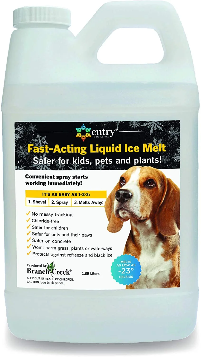 Entry Chloride Free Liquid Snow and Ice Melter (1/2 gal)