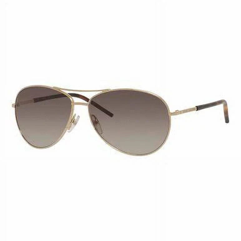 Marc Jacobs  Metal Unisex Aviator Sunglasses Gold Copper 53mm Adult