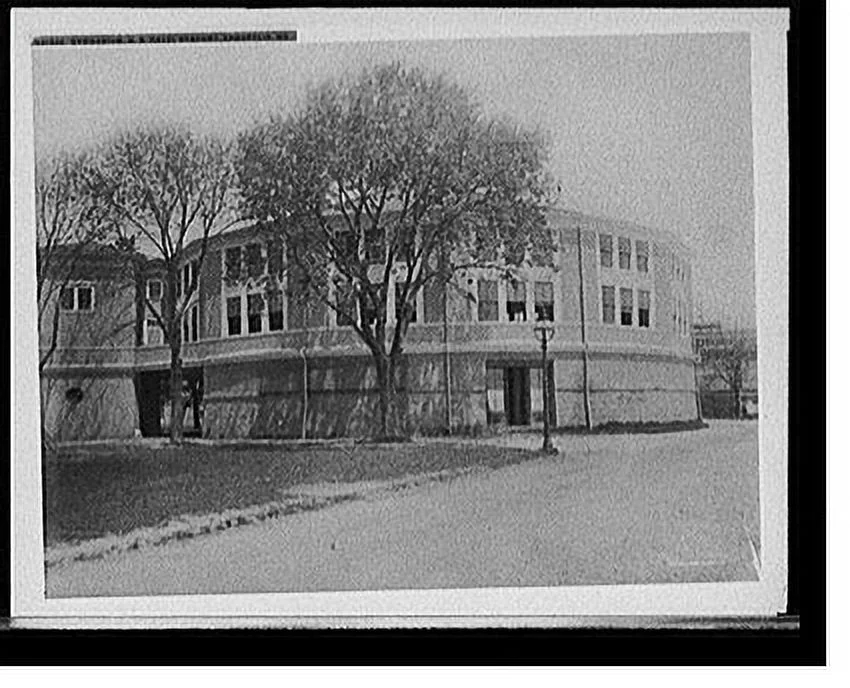 Historic Framed Print, Gymnasium, U.S. Naval Academy, Annapolis, Md., 17-7/8