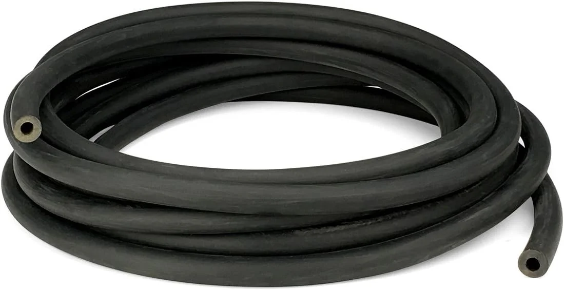 Weighted Tubing 3/8-inch x 25-feet for Pond Aerator, Aeration and Plumbing, Black | 61011