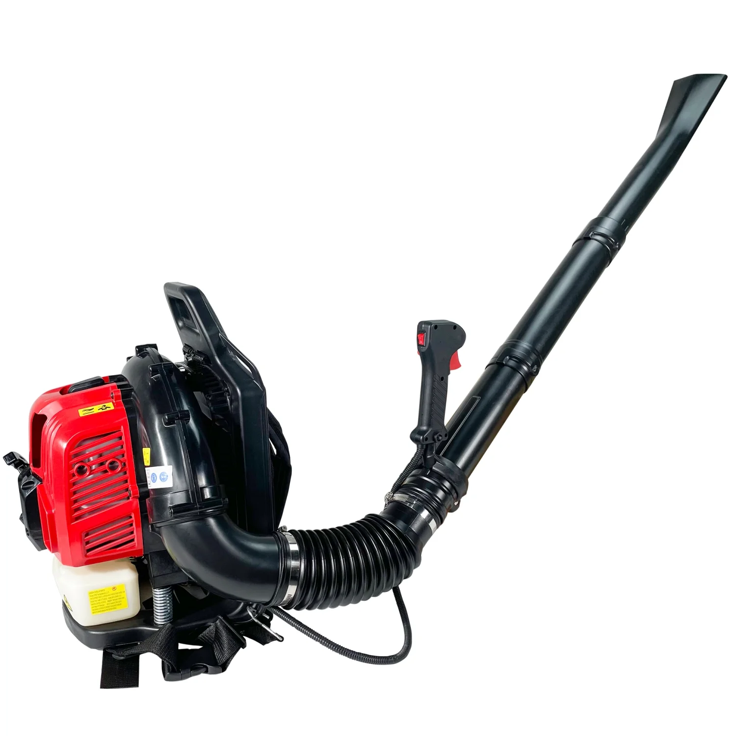EPA Compliant  Lightweight and Powerful 52CC Backpack Leaf Blower with 530CFM & 175MPH Speed  Ideal for Snow Removal  Efficient 2 Stroke Air Cooling Gasoline Grass Blower