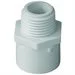 Charlotte Pipe Schedule 40 3 in. MPT x 3 in. Dia. Slip PVC Adapter